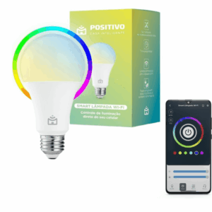 Lâmpada Inteligente Branca e RGB Compatível com Alexa
