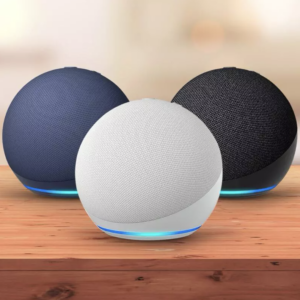 Caixa de Som Alaxe Bluetooth com LED com Alexa