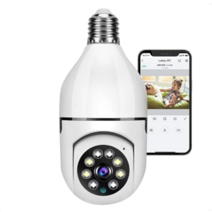 Câmera de Segurança WiFi Externa 360° com Visão Noturna e Detecção de Movimento